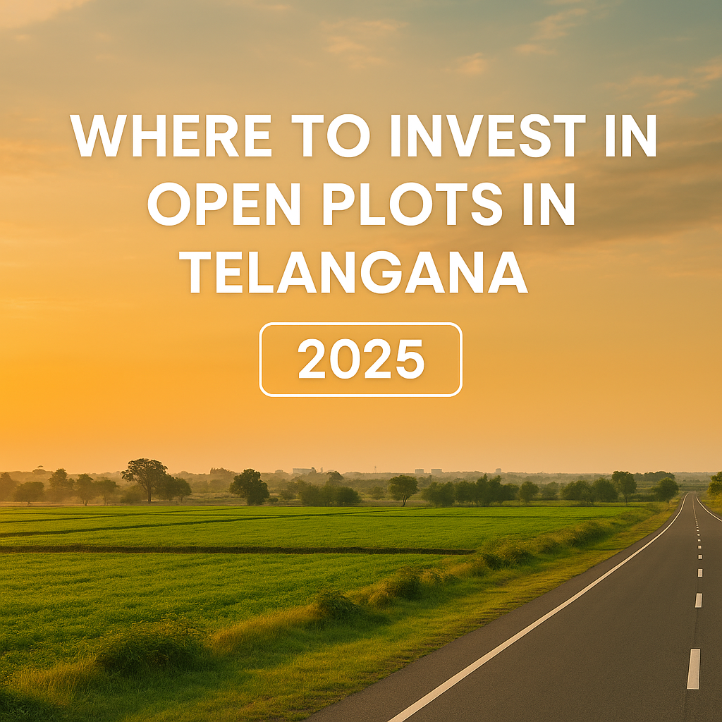 Where to Invest in Open Plots in Telangana This Year?
