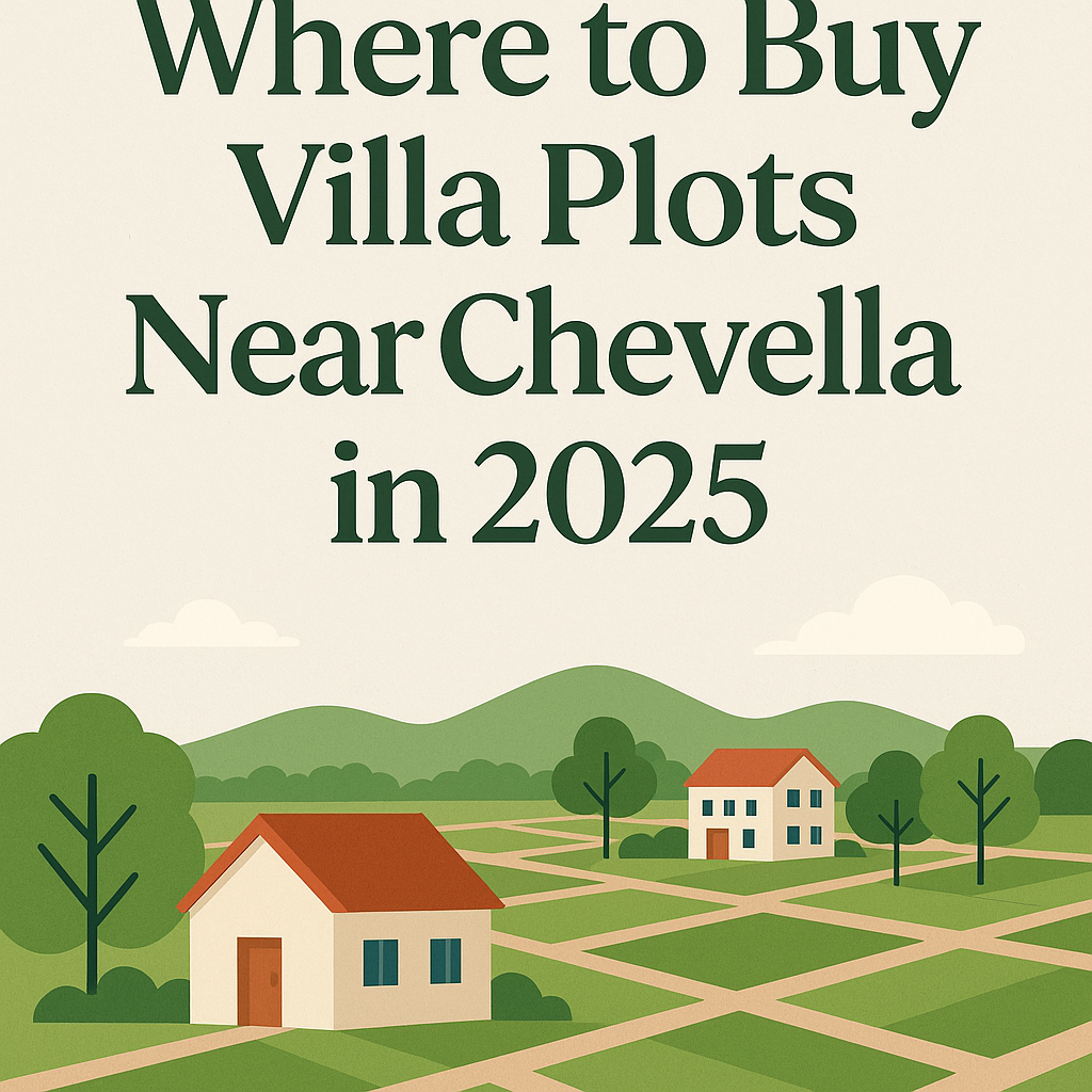 Where to Buy Villa Plots Near Chevella in 2025