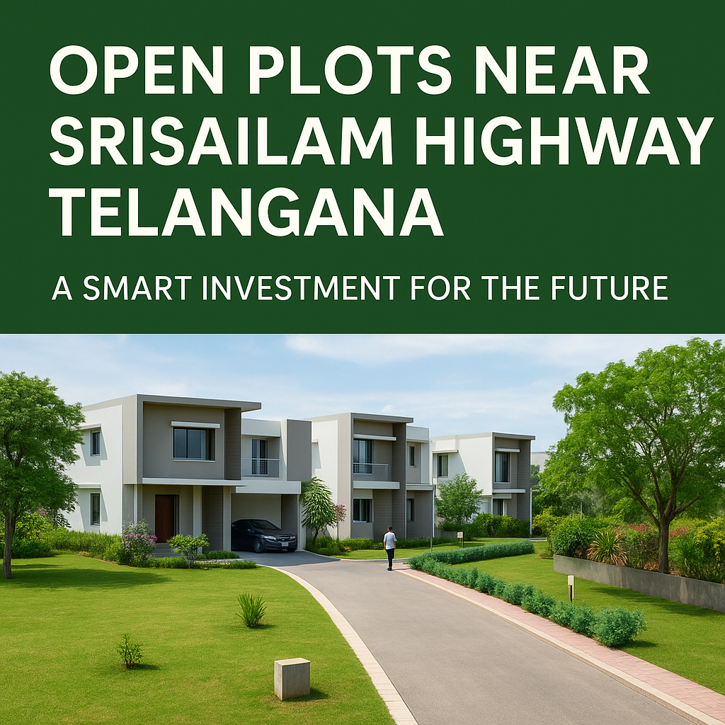 Open Plots Near Srisailam Highway Telangana: A Smart Investment for the Future